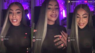 En xorgasmo Mira Yailin Expone sus Grandes Tetas en Live de Instagram en xxxdominicano.com totalmente GRATIS
