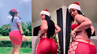 Dominicana bebe Yafri les desea una buena Navidad🎅