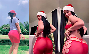 Dominicana bebe Yafri les desea una buena Navidad🎅