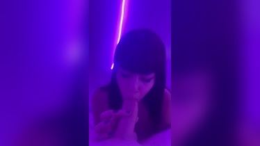 Chilena lo chupa rico
