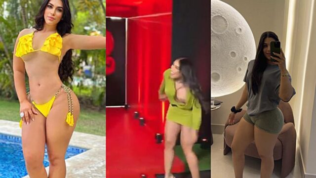 Dianabel Gomez por descuido nus muestra una de sus ENORMES TETAS