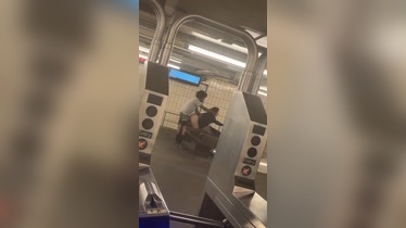 Sexo en el metro de New York